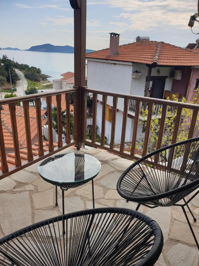 Euphoria Beach House Palaiontsiflikion Ngoại thất bức ảnh